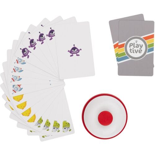 PLAYTIVE Kaart- en dobbelspellen (speed-buzz)