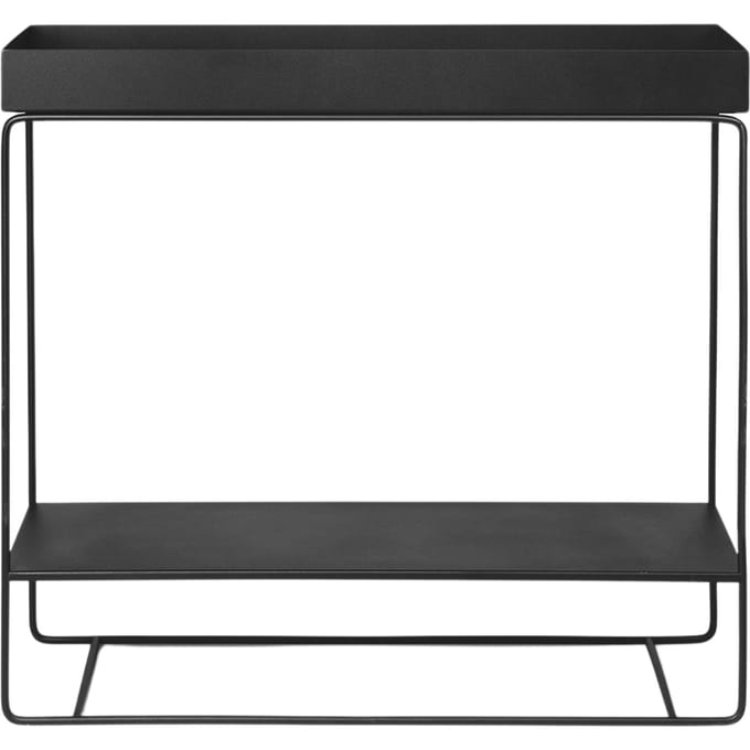 Ferm Living Plant Box met twee niveaus - zwart