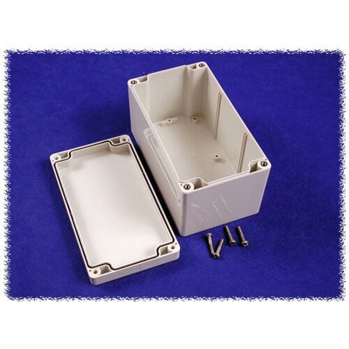 Hammond Electronics 1554K2GY – Universele behuizing – 160 x 90 x 90 mm – Polycarbonaat – Grijs
