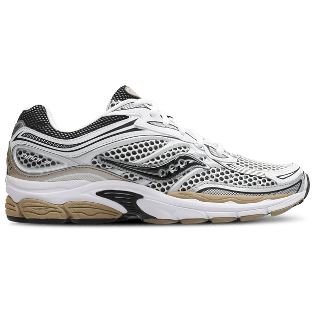 Saucony Progrid Omni 9 Sneakers Heren - Wit - Maat 43 - Mesh/Synthetisch