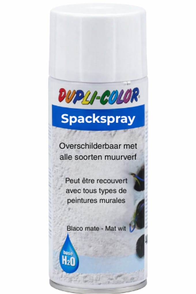 Dupli-Color - Spackspray - Mat Wit - 400ml