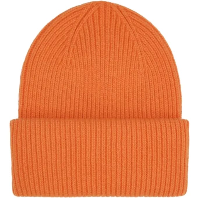 Wollen muts Colorful Standard Merino burned orange