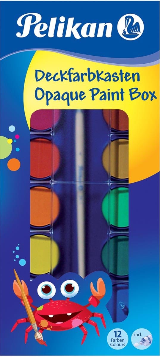 Waterverfdoos Pelikan 721324 12 napjes - 12 stuks