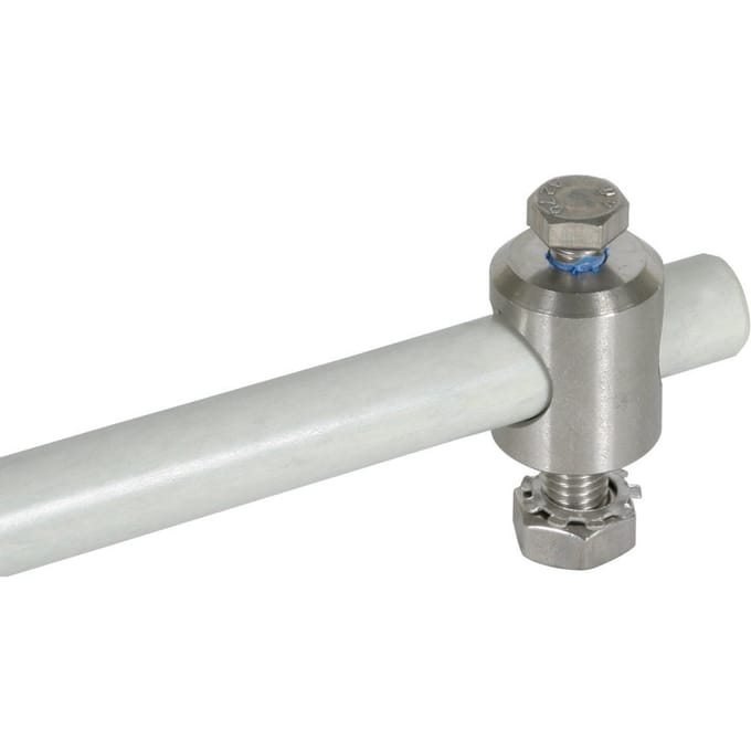 Dehn Klembout D 16mm Stst Met Schroefmoer En Sluitring - 106309