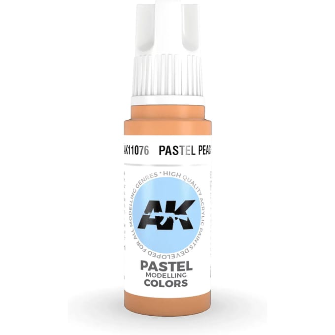 Pastel Peach Acrylic Modelling Color - 17ml - AK-11076