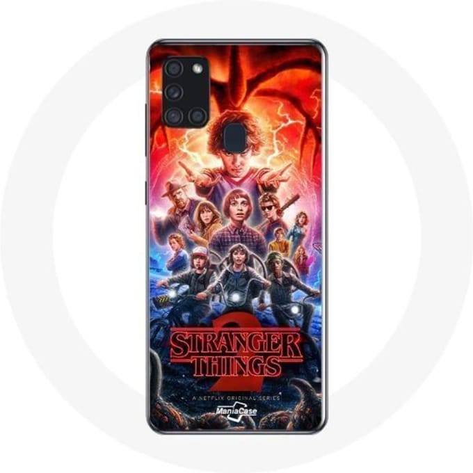 Samsung Galaxy A21S hoesje Strangers Things seizoen 2