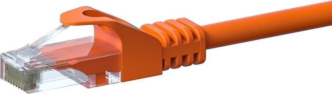 Danicom CAT6 UTP patchkabel - 3 meter oranje - CCA - netwerkkabel - internetkabel - UTP kabel - RJ45 - 1000 mbit/s