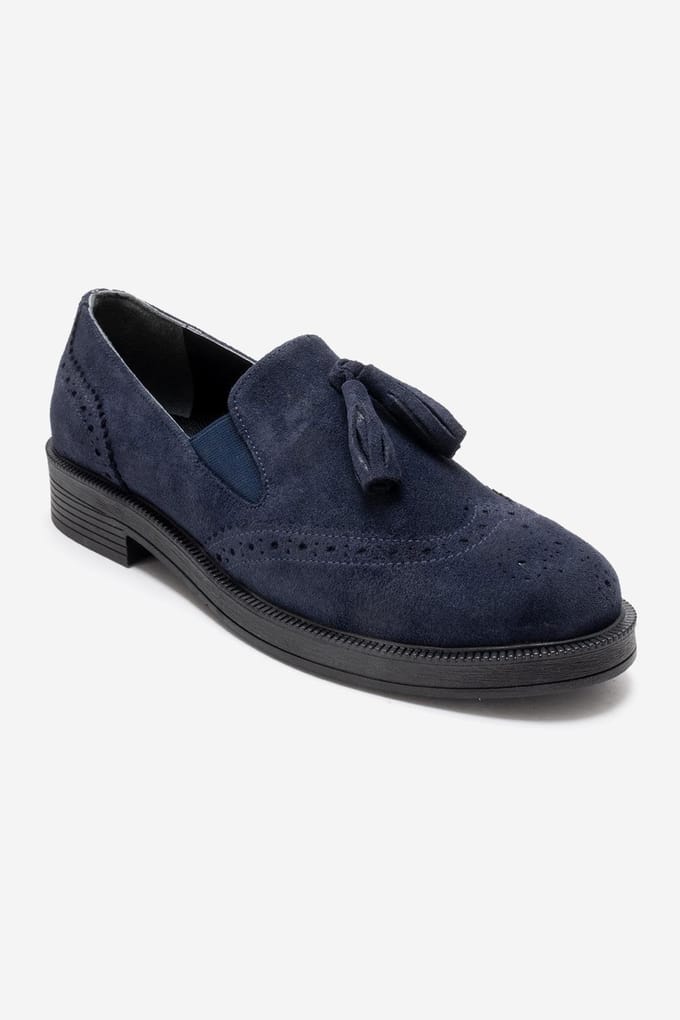 Alex Leren Kwast Loafers