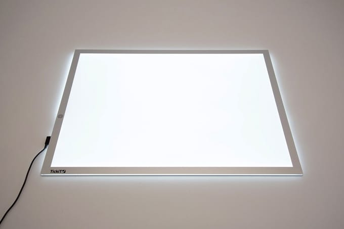 TickiT A2 Lichtpaneel 63,5 x 46 cm