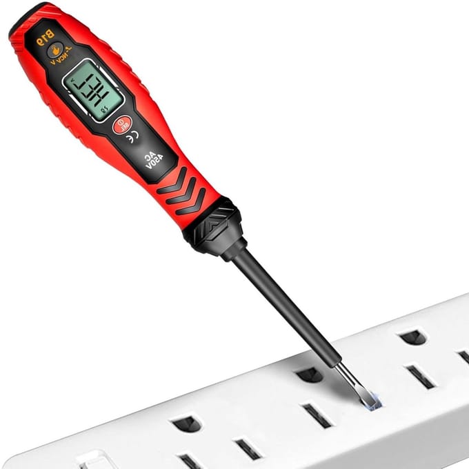 Spanningstester - Circuitdetector - Elektra Controleren - Contactloze Detectie - 30-1000V - Rood