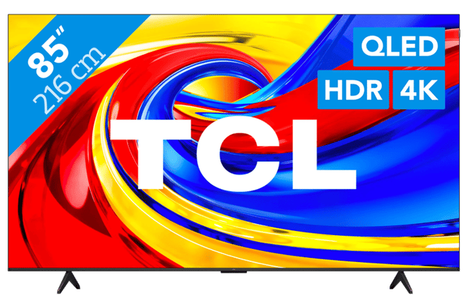 TCL 85P79L - 85 inch - 4K QLED - 2026 - Smart TV