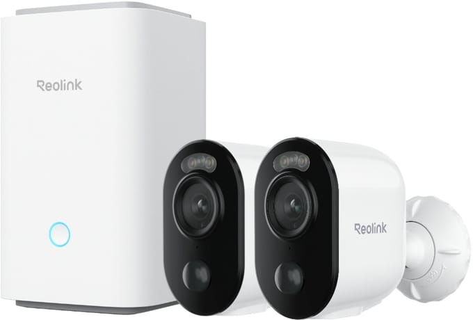 Reolink Hub 1 met 2x Argus Series B310
