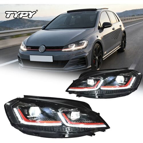 TYPY styling koplamp voor VW Golf 7 LED-koplamp 2013-2017 Golf Design koplampen DRL koplamp dynamisch signaal autoaccessoires