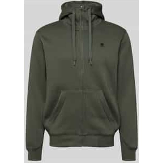 G-STAR Premium core hdd zip sw l\s Heren Trui - graphite