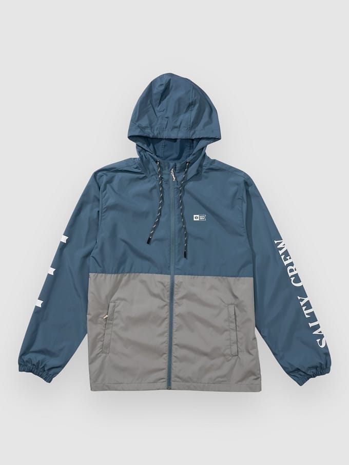 Salty Crew Surface Windbreaker blauw