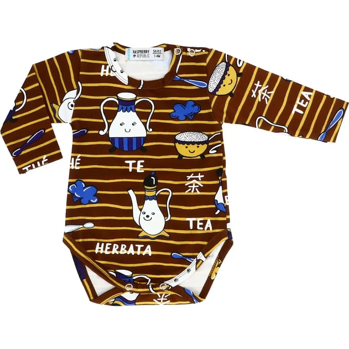 Baby romper met lange mouwen Raspberry Republic