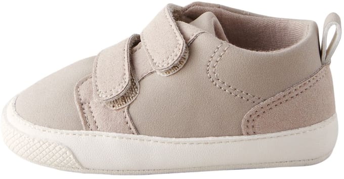 Next - Jongens - Babysneakers met klittenbandsluiting - Naturel