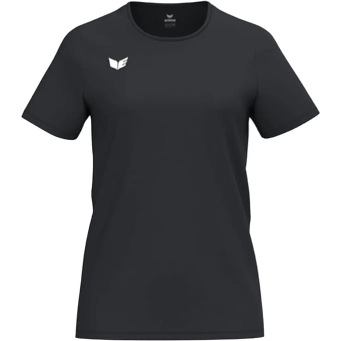 Erima Intro Functioneel T-Shirt Dames - Zwart | Maat: 34