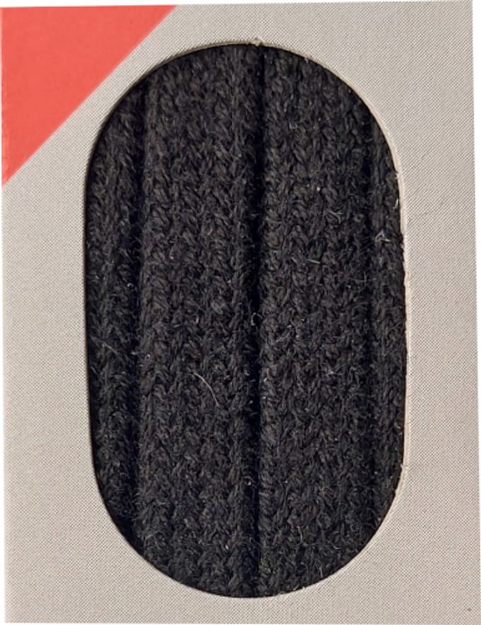Bob Veter - Zwart - Plat - Lengte 90 cm - Breedte 7 mm - Schoenveter