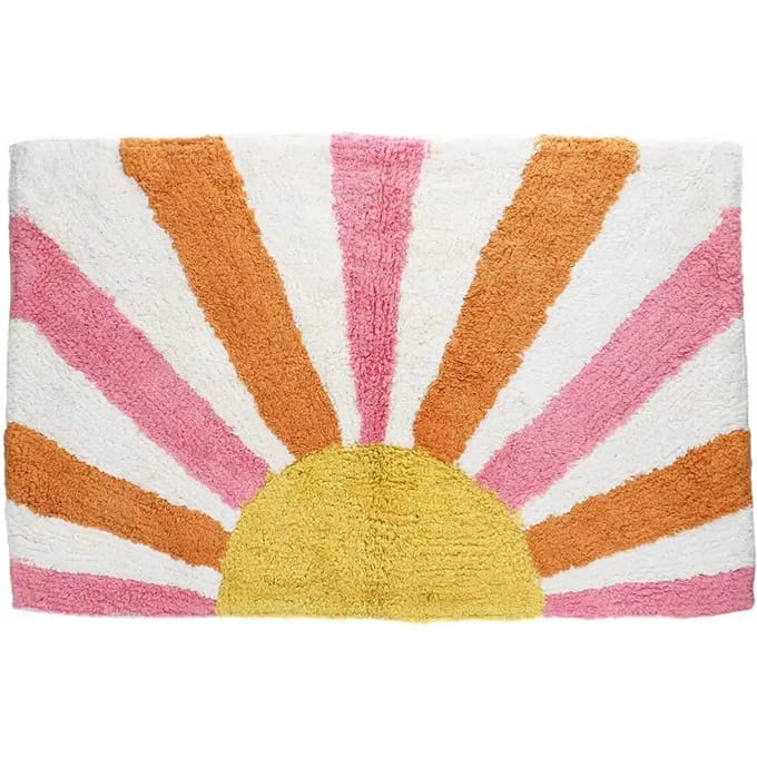 Getufte katoenen badmat Rex London Coucher de soleil