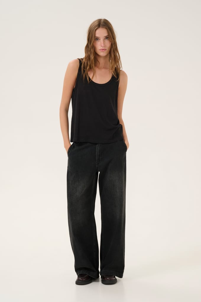 Jeans Loose fit dark grey