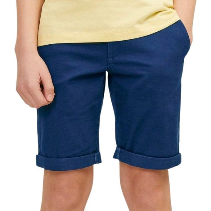 JACK & JONES JUNIOR JPSTDAVID JJCHINO SHORTS AKM SN JNR Jongens Broek - Maat 152