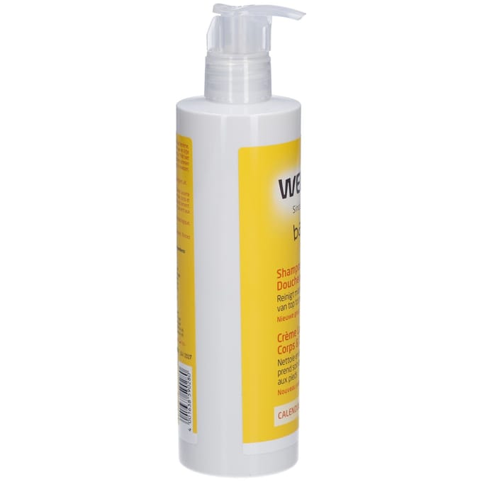 WELEDA Babyshampoo & Douchecrème - Calendula - Mild Reinigen & Uitdroging voorkomen - 100% Natuurlijke Ingrediënten - 400ml