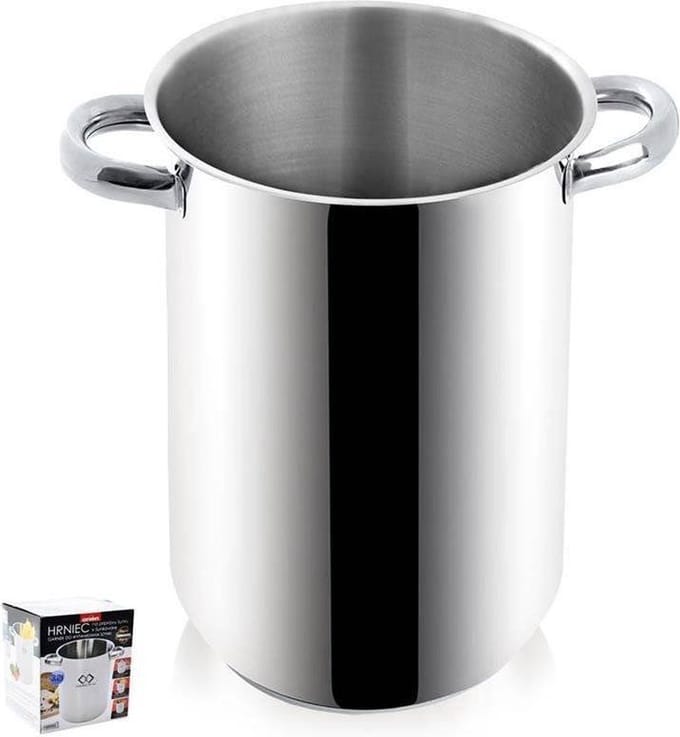 Asperge- en Pastapan Edelstaal 14 cm, 3,2 l - Pasta Pan - Pastakoker - Aspergepan