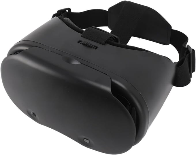 RUX® Virtual Reality Birl - VR Bril - VR Glasses - Android en iOS - Zwart- 20cm x 15cm x 12cm; 357 g