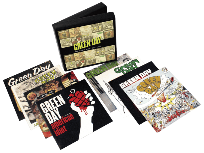 Green Day CD - Studio albums 1990-2009 - voor Geen - standaard