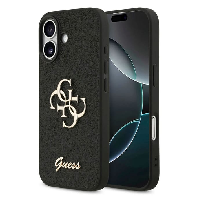 Guess Back Cover - iPhone 17 - Zwart - Slank en schokabsorberend design