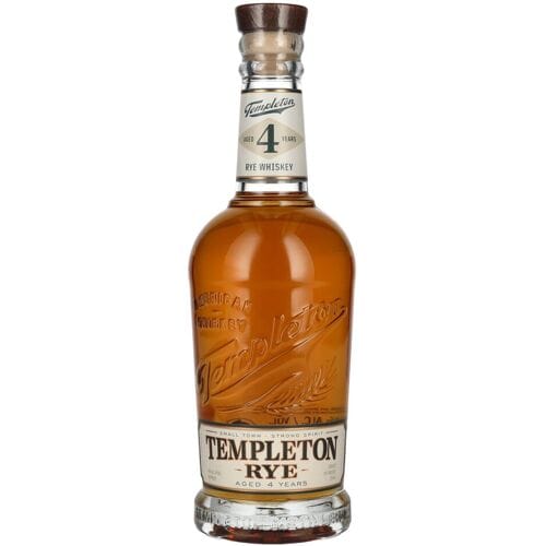 Templeton Rogge Whiskey Templeton Rye 4 Years Old Straight Whiskey 40% Vol. 0,7l