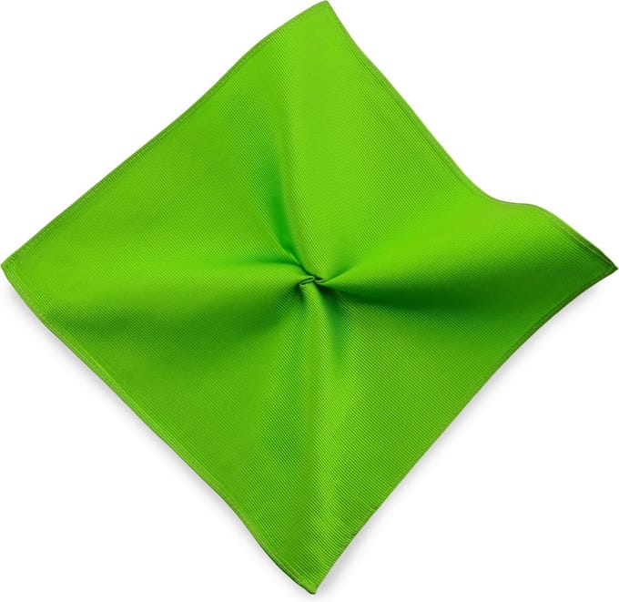 JB Collection - Pochets - pochet zijde repp appelgroen - appelgroen
