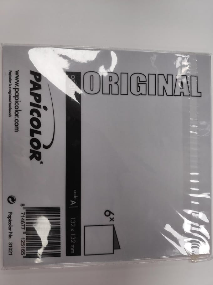 Papicolor Original Dubbele Kaart 132 x 132 mm Lavendel
