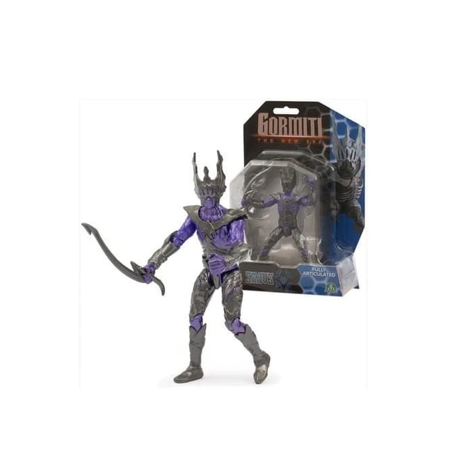 Figurine Gormiti 15 cm - Skavs - Avec arme - 9 points d’articulation - Dès 4 ans
