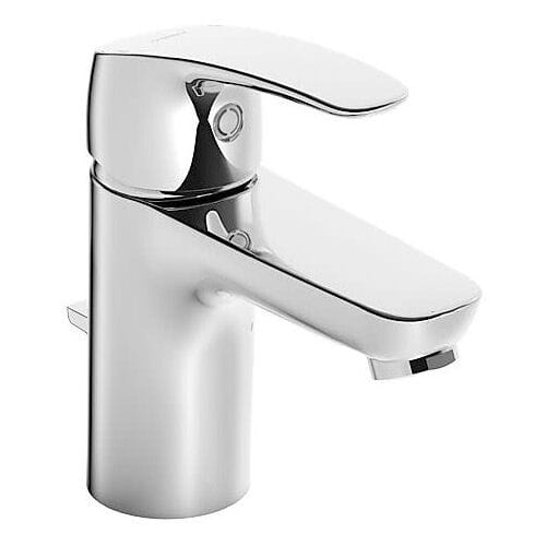 Hansapinto single hole basin mixer with pop-up waste 45042283