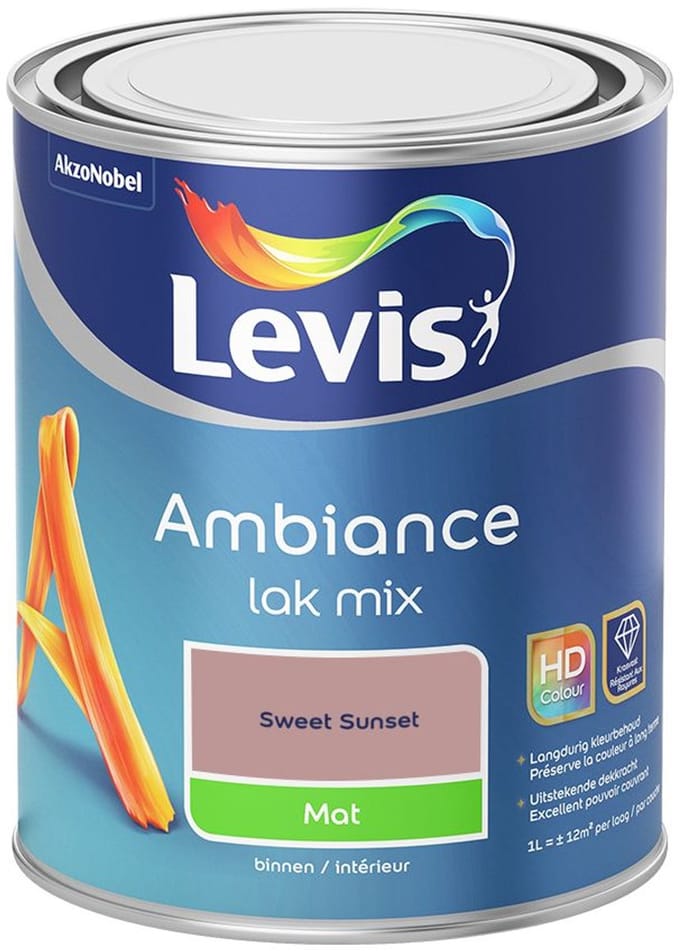 Levis - Ambiance Lak Mat Mix - Sweet Sunset - Mengverf - 1 L