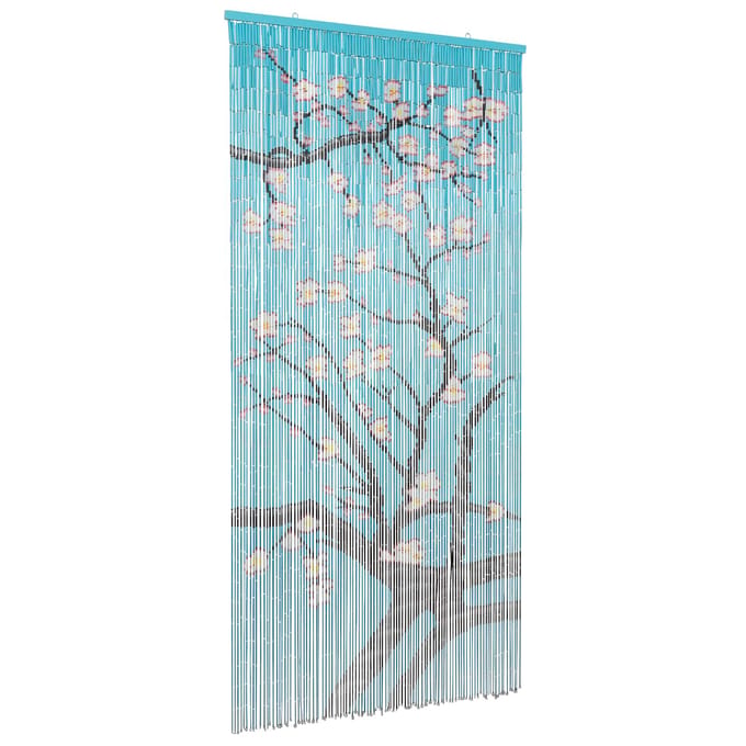 vidaXL - Insect - Deur - Gordijn - Meerkleurig - 100 - x - 200 - cm - Bamboe