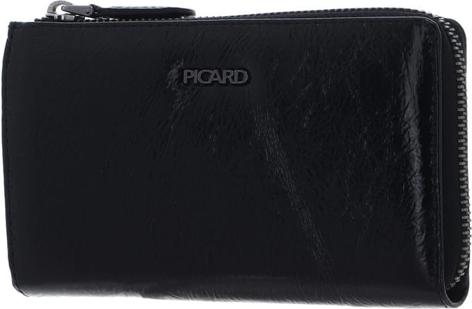 PICARD Portemonnee Himalaya 1 Zip Around Wallet Black Zwart