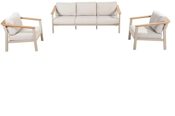 Taste by 4 Seasons Olivia loungeset 3-delig - latte