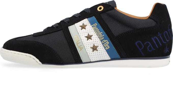 Pantofola d'Oro Imola Canvas Veterschoenen Laag - blauw - Maat 41