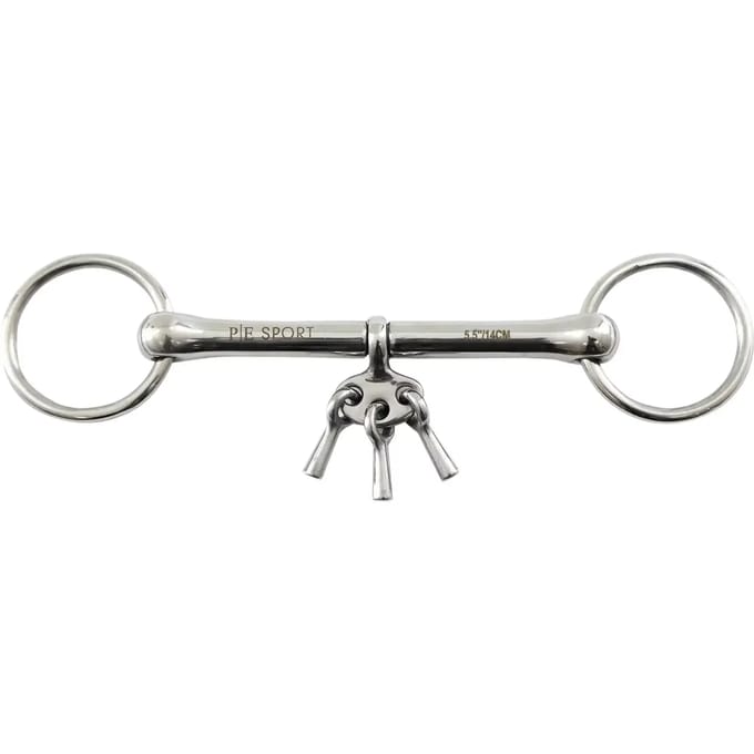 2-rings paardenbit met sleutels Premier Equine
