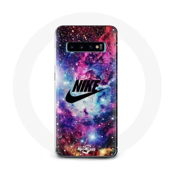 Coque pour Samsung Galaxy s10 plus Nike Logo Espace Coloré