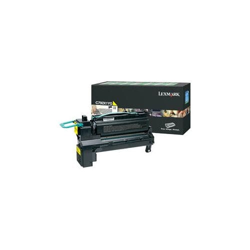 Lexmark C792X1YG Toner Geel Extra hoge capaciteit