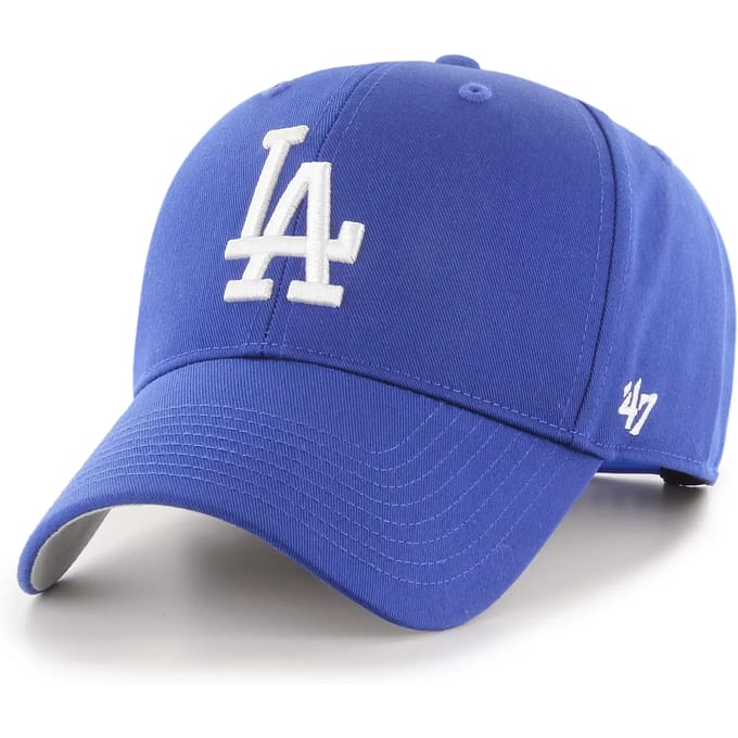 47 Mlb Los Angeles Dodgers Raised Basic Mvp Pet Blauw Man