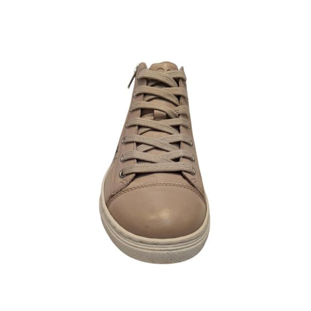Aqa Halfhoge Taupe Dames Sneakers - Taupe - 37