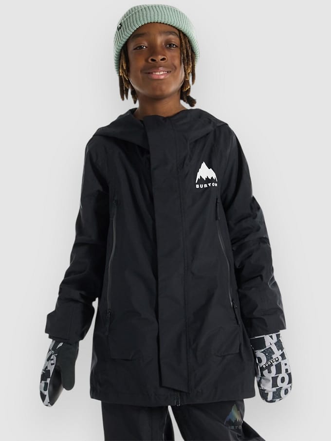 Burton Gore Shell Kids Jas zwart