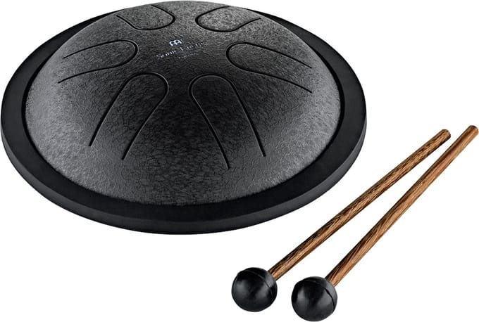Meinl MSTD1BK – Mini Steel Tongue Drum 6" (C‑Major, Zwart)