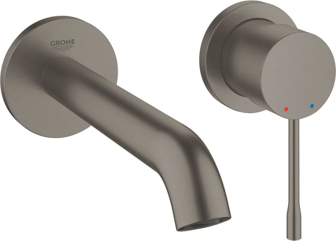Grohe Essence Afbouwdeel Inbouwmengkraan 2-gats Hard Graphite Geborsteld