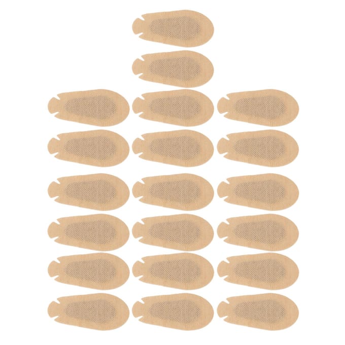 20 stuks Oogpleisters Verstelbaar Schattig Zelfklevend Bril Oogmasker Bescherming Parches voor beige